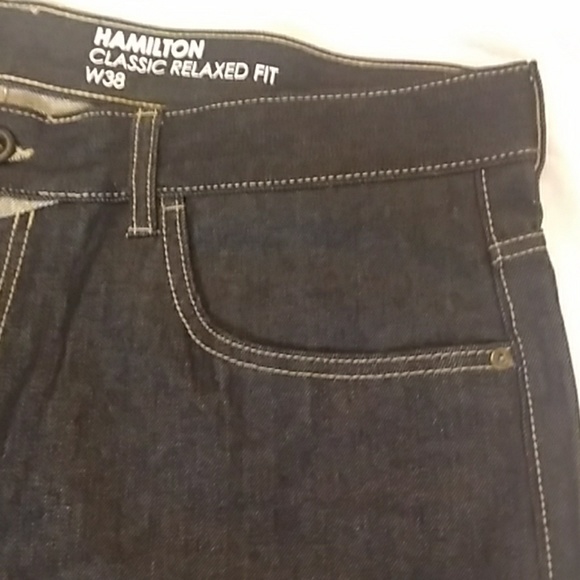 Sean John Hamilton Relaxed Fit Shorts W 38 Indigo - Picture 6 of 8